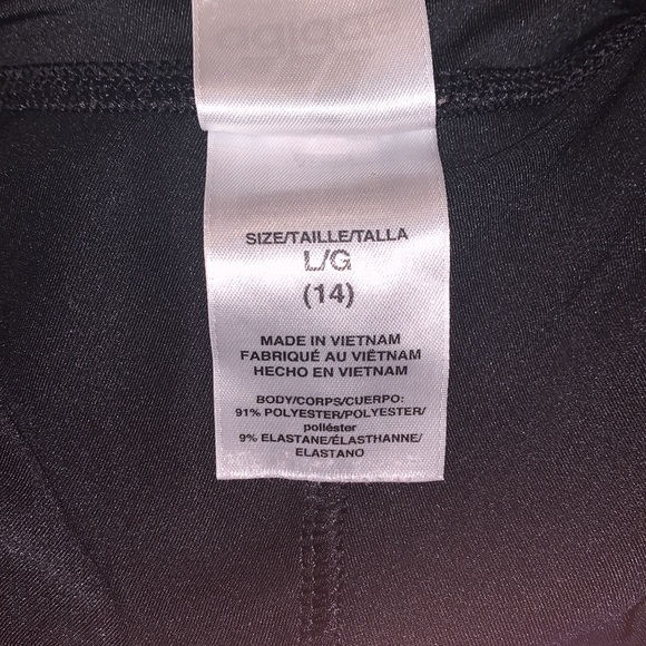 Adidas Black Athletic Leggings - Picture 5 of 5